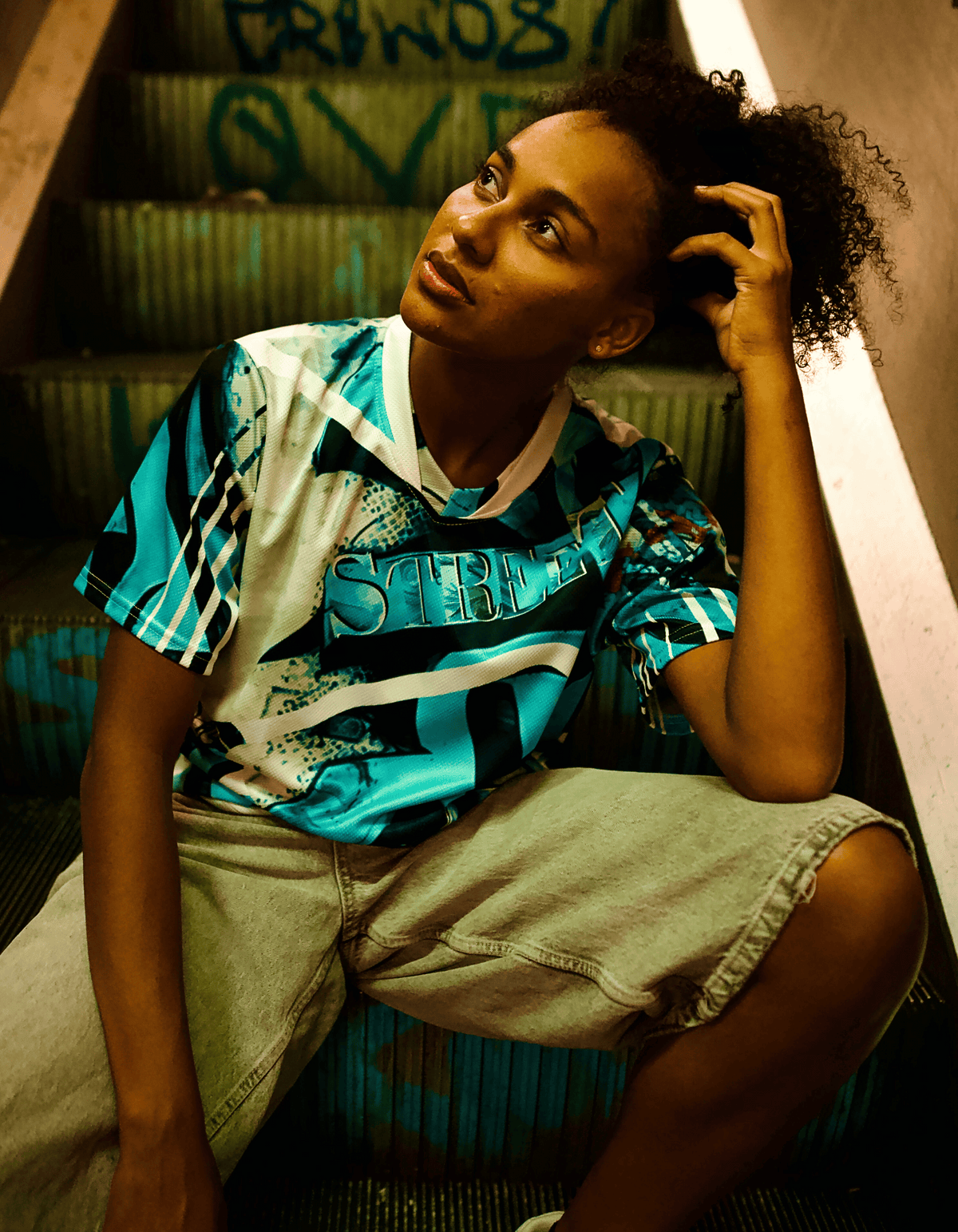 Recycled unisex sports jersey Street Life 2