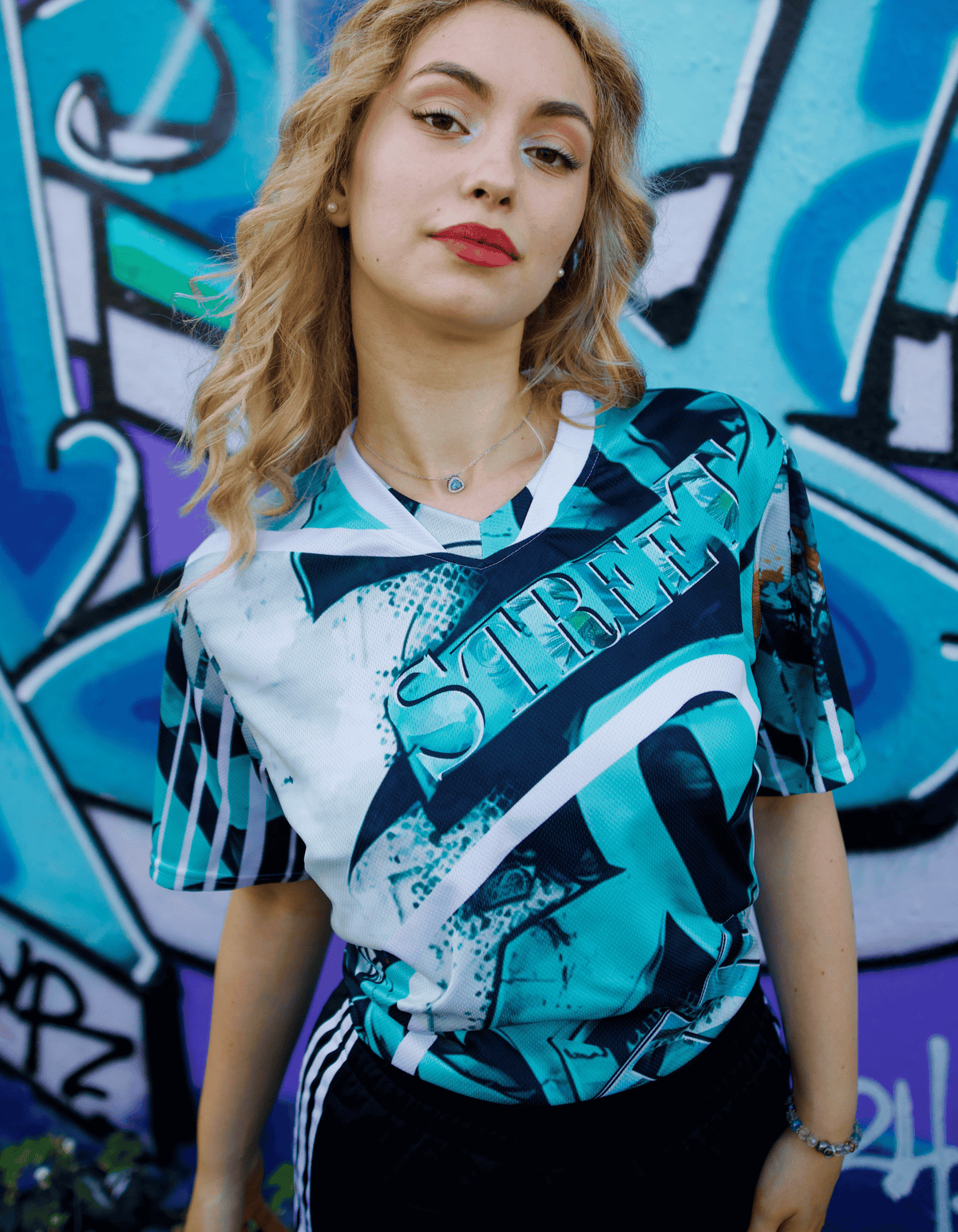 Recycled unisex sports jersey Street Life 2