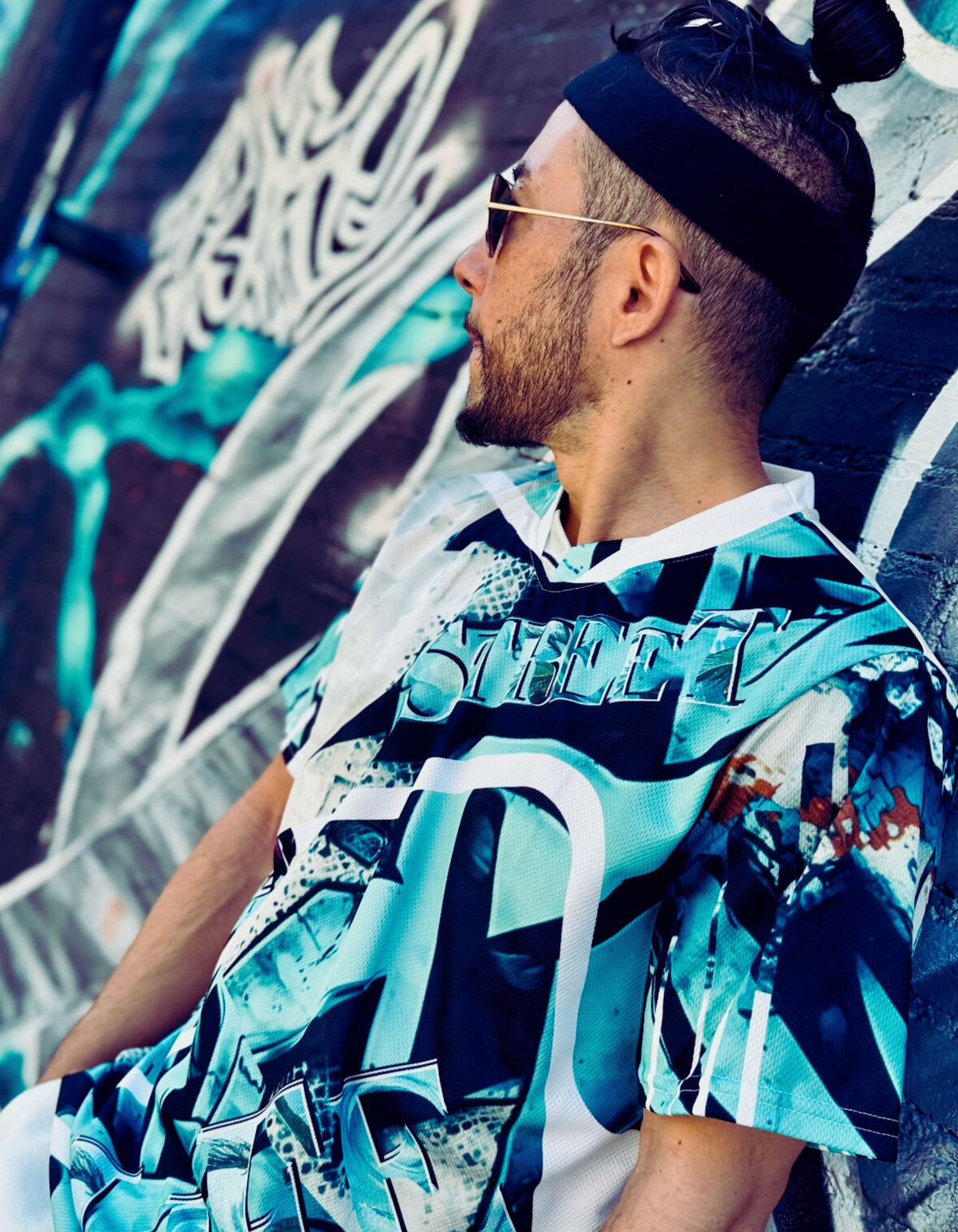 Recycled unisex sports jersey Street Life 2