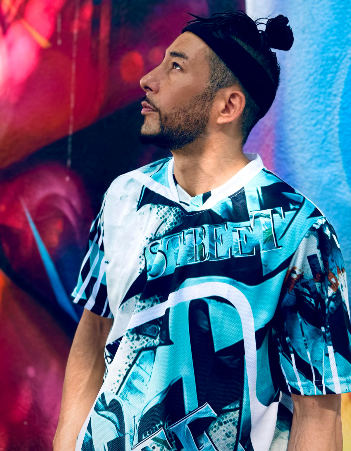 Recycled unisex sports jersey Street Life 2